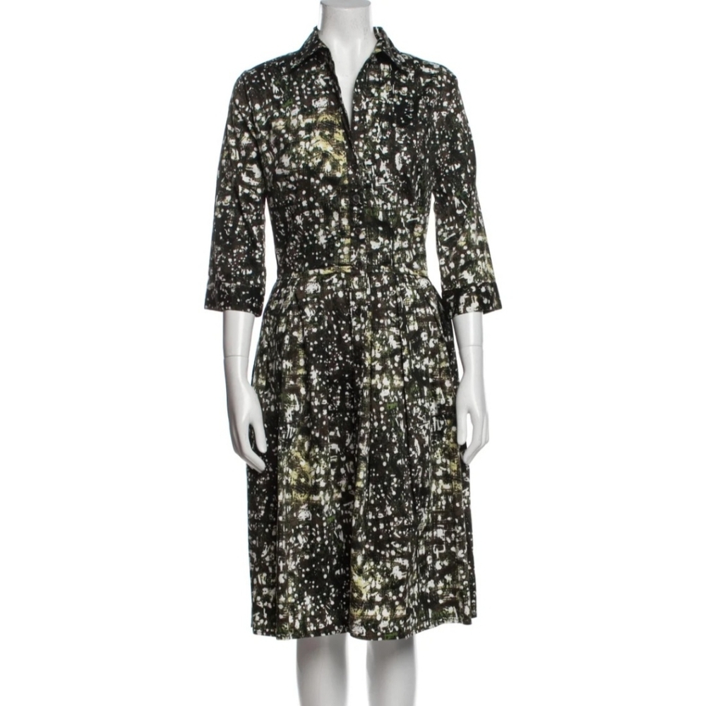 Samantha SungPrinted Midi Length Dress